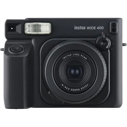 FUJIFILM instax WIDE 400 Instant Camera Jet Black