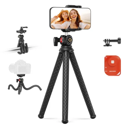 NEEWER TP34 - Flexible tripod for phones and cameras, 4.4lb load capacity