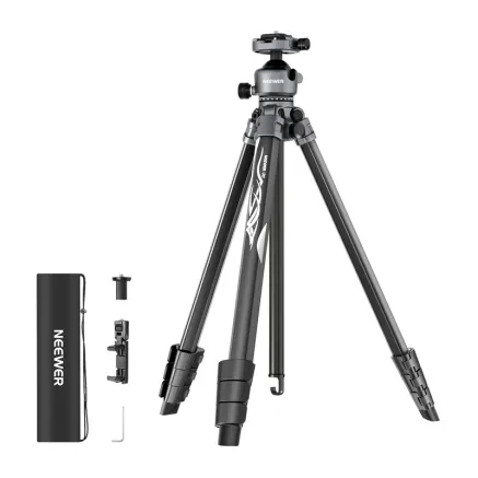 Neewer LT07 Aluminum Travel Tripod with Ball Head