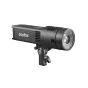 Godox RS100R kompaktiškas RGB LED šviesos rinkinys su S prijungimu, priekis su difuzoriaus objektyvu ir ventiliacijos angomis
