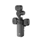 JJC LED OP4K3 mini šviesos komplektas su trim magnetiniais LED šviesos šaltiniais, pritvirtintais prie stabilizatoriaus ir kameros korpuso, skirtas DJI Osmo Pocket 4