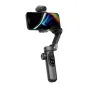 AOCHUAN X Pro stabilizatorius su AI sensoriumi, montuojamas ant išmaniojo telefono, su OLED ekranu ir 3 ašių stabilizacija sklandžiam mobiliajam filmavimui
