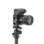3 Legged Thing Paige QD L laikiklis Panasonic Lumix S5 II/S5 IIX/G9 II kamerai, pritvirtintas prie statyvo su greitu išsitraukiamu plokšteliu, su magnio lydinio konstrukcija ir QD sokelio suderinamumu.