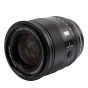 Viltrox XF 27mm f/1.2 AF PRO objektyvas Sony E-mount su prijungtu skydine, turintis greitą diafragmą ir aukštos kokybės gamybą.