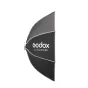GODOX UL-Octa BOX 90 minkštas šviesos difuzorius juodo audeklo, su užtrauktuku greitam montavimui ir įvairioms apšvietimo formoms fotografijoje.