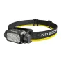 Nitecore HC75 UHE E focus darbo šviestuvas su 3000 lumenų, reguliuojamu LED matricu ir keičiamu Li-ion baterija ilgam darbui
