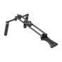 Neewer SR004 universalus petiesės stabilizatorius su ergonomiškomis rankenomis ir reguliuojamu kryžminiu DSLR ir be veidrodžių kameroms, šono vaizdas