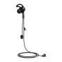 EJEAS HIFI-R6 Type-C belaidės ausinės su ergonomišku kabliu ir USB-C kabeliu, juodos spalvos, atvaizduojamos atskirai