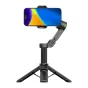 AOCHUAN X3 stabilizatorius su AI jutikliu ir išsikišamu 51 cm stiebu, telefonas saugiai pritvirtintas stabiliai vaizdo įrašymui