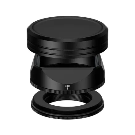 JJC LH JXF23F28 BLACK objektyvo gaubtas