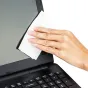 JJC CL W16 drėgnos valymo servetėlės jautriems paviršiams, tokiems kaip nešiojamųjų kompiuterių ekranai, individualiai supakuotos, kad išliktų šviežios ir būtų patogios nešiotis