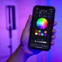 Godox LC500R MINI RGB šviesos vamzdelis, valdomas telefonu programėle su spalvų ratu ir intensyvumo nustatymais
