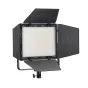 GODOX LP400Bi K2 dvispalvės LED šviesos skydelis su reguliuojamais barndoorais ir difuzine paviršiumi, juodas korpusas, priekis