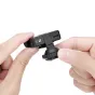 JJC HC DMN šaltasis šuo adapteris DJI Mic Mini - kompaktiškas ABS montavimo adapteris su 1/4" 20 sriegine anga saugiam kamerų tvirtinimui
