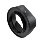 JJC LH JXF23M2 juodoji objektyvo dangtelė Fujifilm XF 23mm ir 27mm objektivams su briaunota tekstūra ir magnetiniu tvirtinimu su matinio paviršiaus vidumi.