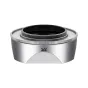 JJC LH JXF23M2 sidabrinis objektyvo gaubtas su magnetiniu tvirtinimu Fujifilm XF 23mm ir 27mm objektyvams