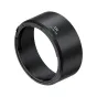 JJC LH ES73B matinis antiatsispindžių objektivo skydelis Canon RF 45mm F1.2 STM objektivui - priekis su lygiu vidumi ir patikimu tvirtinimo mechanizmu
