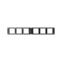 JJC FH 120X3 slido laikiklis trims 66x66 slido formatams, su rūgštims atspariu ABS konstrukcija ir magnetiniu uždarymu