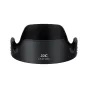 JJC LH-XF1333 objektyvo dangalas Fujifilm XC 13-33mm objektyvui - juodas ABS dangalas su aliuminio adapteriu, viršus iš viršaus