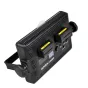 Nitecore USN3 Pro dvigubo USB įkroviklis Sony NP F 5200mAh baterijoms su skaitmeniniu ekranu ir dviem baterijų slotais