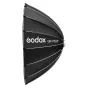 GODOX QR-P150T 150 cm skersmens parabolinis minkštas šviesos difuzorius su Bowens montuoju įrenginiu profesionaliam fotografavimui