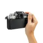 JJC TA ZF Thumb Up Grip juoda Nikon Z fc kamerai – ergonomiškas kameros sukimtukas su silikono piršto pagalvėle ir mikrošerpinio paviršiumi stabiliam vienrankiam fotografavimui