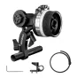 Neewer PG001 mini sekimo fokusas su dantratu žiedu ir priedais, skirtas sklandžiam rankiniam fokusavimui kino objektyvams iki 114 mm