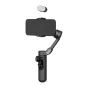 AOCHUAN X Pro stabilizatorius su RGB apšvietimu ir sukiamu rankena, juodoje versijoje, viršutinė vaizdas