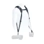 BlackRapid Double X Extra Comfort fotografo diržas su dviem prijungtais kamerų korpusais, su paminkštintomis petnešomis ir sukimosi karabinais profesionaliam fotografavimui.
