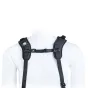 BlackRapid Double X Extra Comfort dvigubo fotoaparato diržas su minkštais peties pagalvėlėmis ir reguliuojamais karabinai dviejų fotoaparatų nešimui