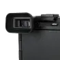 JJC ilgas kameros akies taurės apdanga Sony A7C II ir A7CR modeliams - ilga silikono akies taurės apdanga su šviesos uždanga ir ergonominiu dizainu patogiam žiūrėjimui