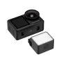 JJC LED OA mini LED šviesos prietaisas DJI Osmo Action 5 Pro/4/3 su magnetiniu tvirtinimu, 20 LED ir USB-C įkrovimo prievadu