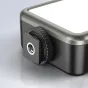 Ulanzi Mini Pocket 49 RGB vaizdo šviesa su reguliuojamu mechanizmu ir 1/4 colio montavimo sriegiu, ideali įvairioms filmavimo situacijoms