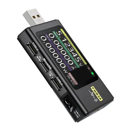 FNIRSI FNB58 USB Port Tester Black