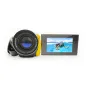 Easypix Aquapix WDV5630 vandeniui atspari vaizdo kamera su 7,6 cm ekranu, rodančiu povandeninio nardymo vaizdą, su plačiakampiu objektyvu ir geltona dirželiu