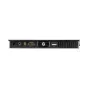 PortKeys HD7T 7 colio kamerinio monitoriaus atgalinė pusė su HDMI, USB-A ir garso įėjimais profesionaliam vaizdo stebėjimui