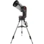 Celestron NexStar Evolution 9.25 Wi-Fi teleskopas su belaidžiu pultu, įkraunamu akumuliatoriumi ir StarPointer radikliu, sumontuotu ant tvirto trikojės.
