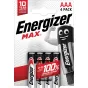 ENERGIZER Max AAA 4 Pack - Long-lasting power, 10 years shelf life