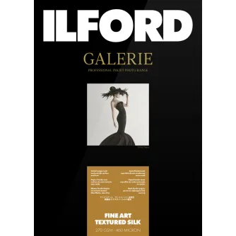 ILFORD Galerie Fine Art Textured Silk 270g 13x18cm 50 sheets ILFORD Galerie Fine Art Textured Silk 270g 13x18cm 50 sheets