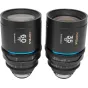 Laowa Proteus 2X Anamorfiniai 35mm ir 60mm kinokameros objektyvų komplektas su T2 atvėrimu, juodas metalinis korpusas ir įmontuojami Canon EF adaptoriai