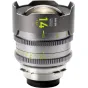 NiSi Athena Prime Rewind 14mm T2.4 PL-Mount kinematografinis objektyvas su senoviniu dizainu, turintis priekinį elementą, fokuso žiedą ir fluoreskuojančias skalės žemai apšviestose sąlygose
