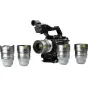 NiSi Athena Prime Rewind PL-mount kinematografijos objektyvų komplektas su 14mm, 25mm, 35mm, 50mm ir 85mm stiliaus objektyvais, turinčiais išraiškingą boke ir T-stop diafragmomis kinematografinei filminei vaizdo estetikai