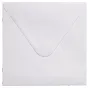 Focus baltas kvadratinis vokas 160x160 mm, 100 g be rūgšties popierius, uždarytas klipas, 50 vienetų paketas