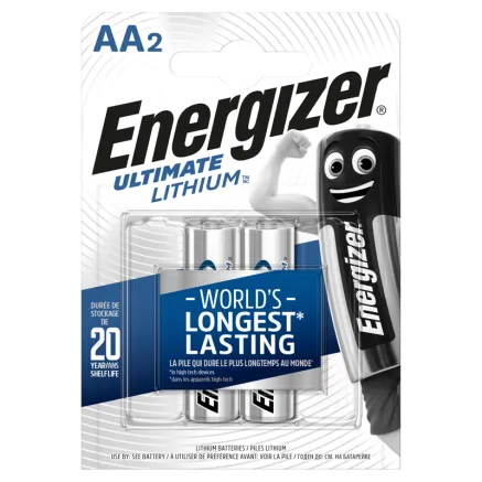 ENERGIZER Ultimate Lithium AA 2 pack