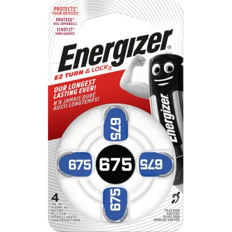 ENERGIZER Hearing Aid 675 4 pack ENERGIZER Hearing Aid 675 4 pack