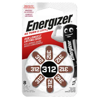 ENERGIZER Hearing Aid 312 8 pack ENERGIZER Hearing Aid 312 8 pack