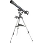 Celestron Astromaster 70EQ refraktorius teleskopas su ekvatorine montūra ir stabilus stoviu astronomijai ir žemės stebėjimui