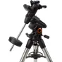 Celestron Advanced VX ekvatorinė montūra su SCT 11 teleskopu, turinti tvirtą variklinę bazę ir tikslius sekimo mechanizmus astrofotografijai ir dangaus stebėjimams.