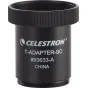 Celestron metalinis T-Adapter-SC adaptorius SLR/DSLR kameroms su raižytu kraštu, skirtas priemonėms priekinės fokuso astrofotografijai su Schmidt-Cassegrain teleskopais