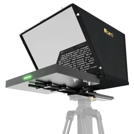Ikan Aura POE++ PTZ NDI Teleprompter 19 inch
